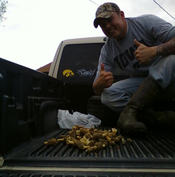 1st mushroom hunt 2009