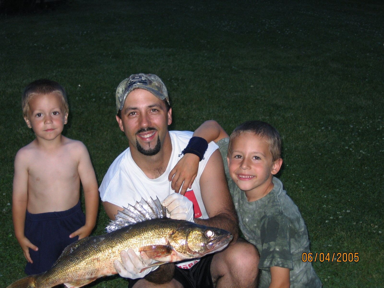 25" walleye caught on Skunk River