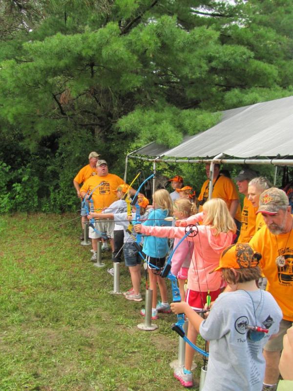 Archery station