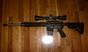 black gun
