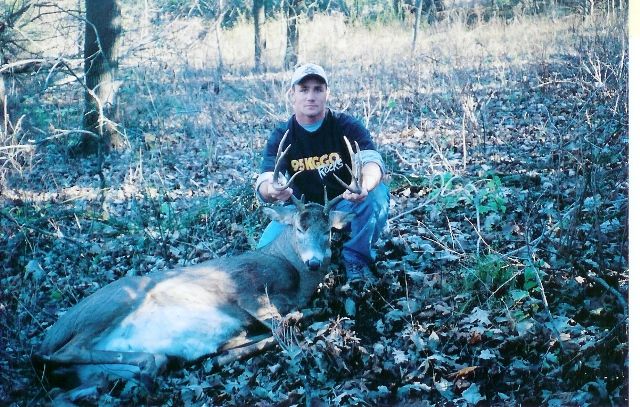 bow buck 2004   first buck with my bow gross 127 2/8