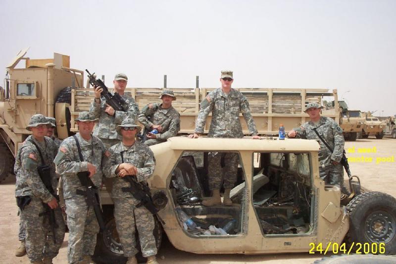 Dad in Al Asad, Iraq