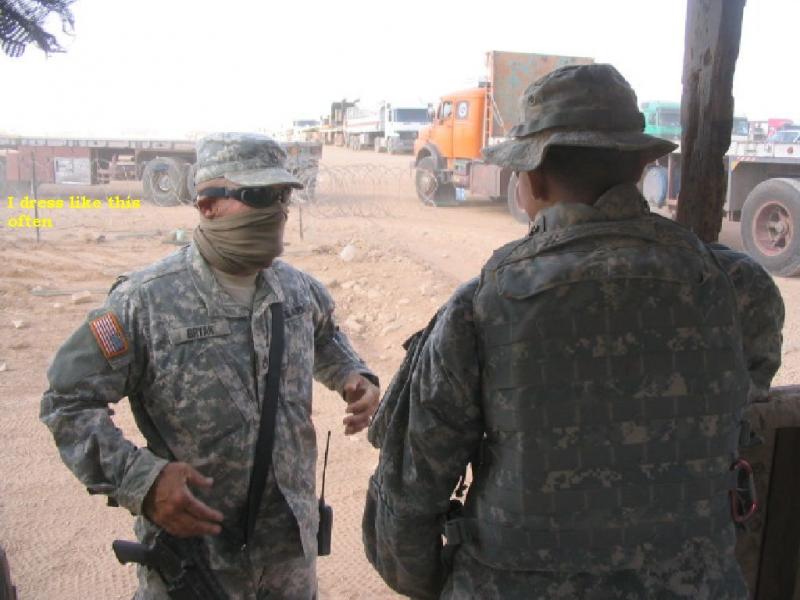 Dad in camp KV, Iraq 3