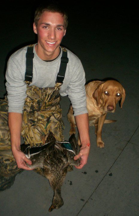 Her first duck
