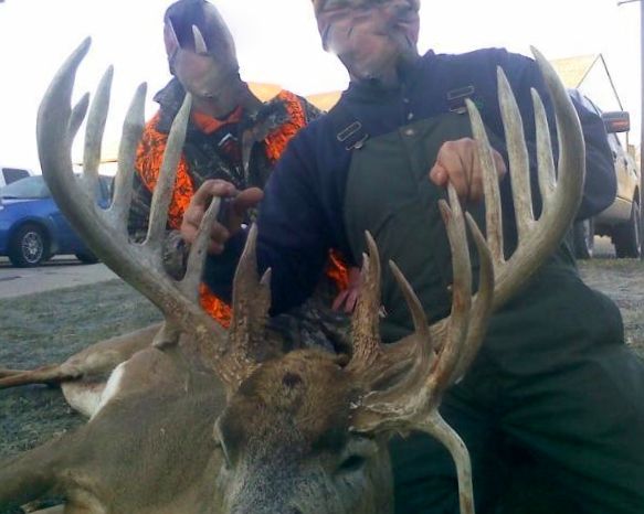 Huge Iowa buck