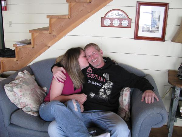 me kissin my sweety