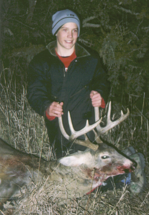 My first deer. Shotgun kill. 14 years old