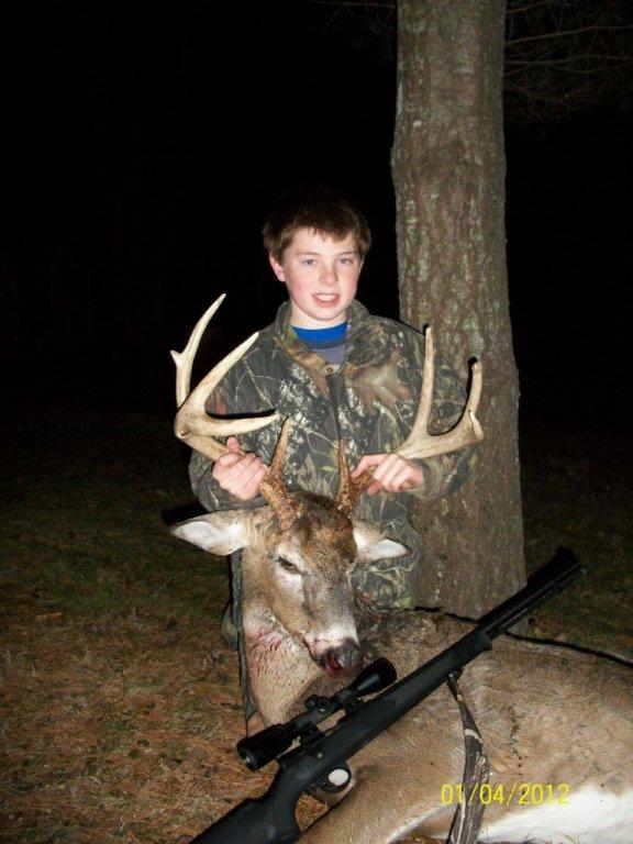 Nathans First Deer