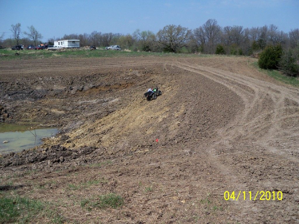Pond before water