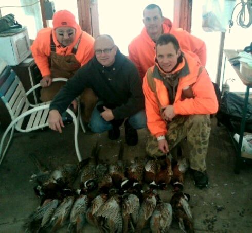 Rod Chyma, father in law John Ernst, me and the old man