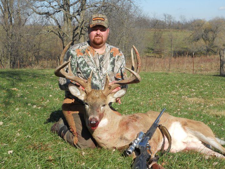 Ryan Monster Missouri buck, Nov. 7th 2010. Harvested with his 45-70.