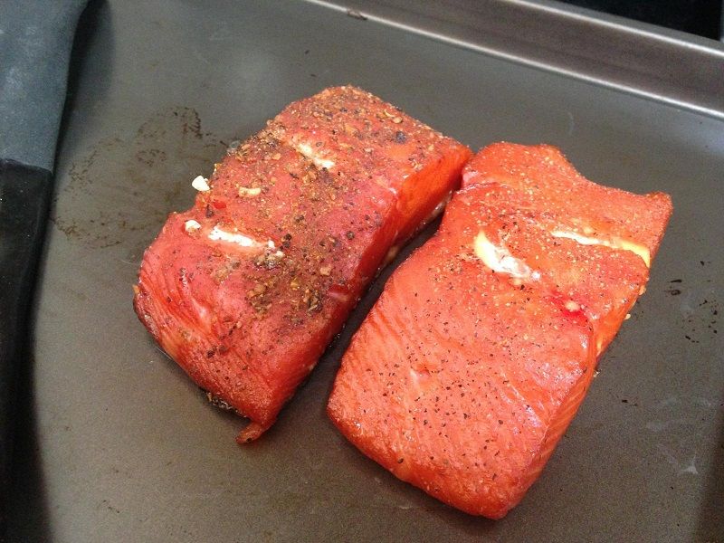 Smoked salmon