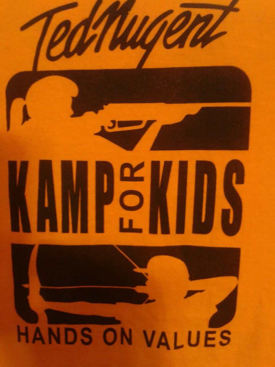 ted nugent kamp for kids