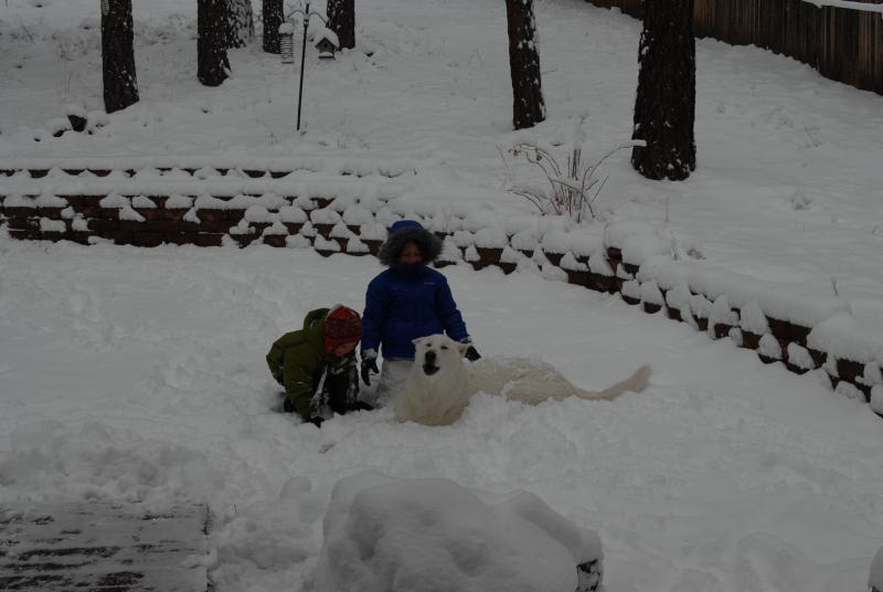 Thor with my kids Dec 2012