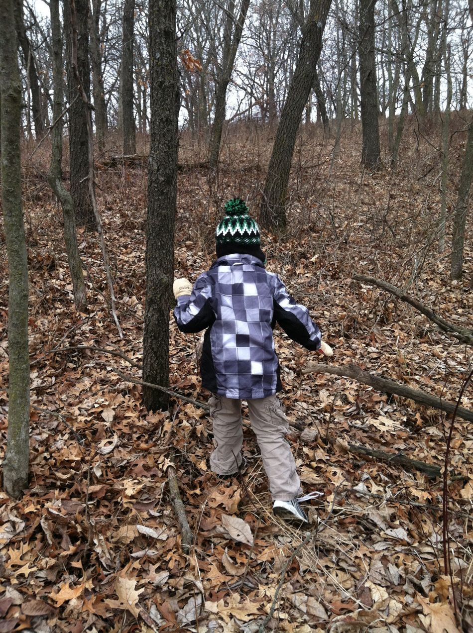 Tommy In The Woods