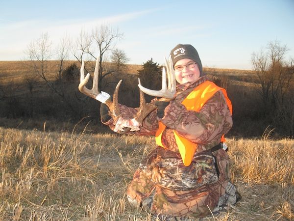 Trenton's 1st Buck