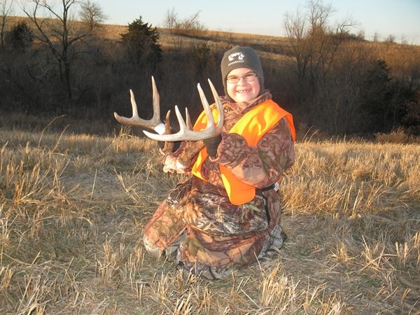 Trenton's 1st Buck